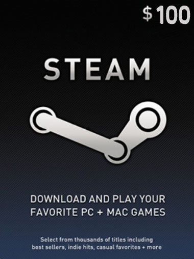 Steam Wallet 100 USD cd key